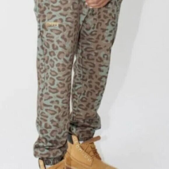 HSTRY x C2A Leopard Unity & Pride Sweatpants Mens Size Medium Joggers Athleisure - Picture 5 of 15